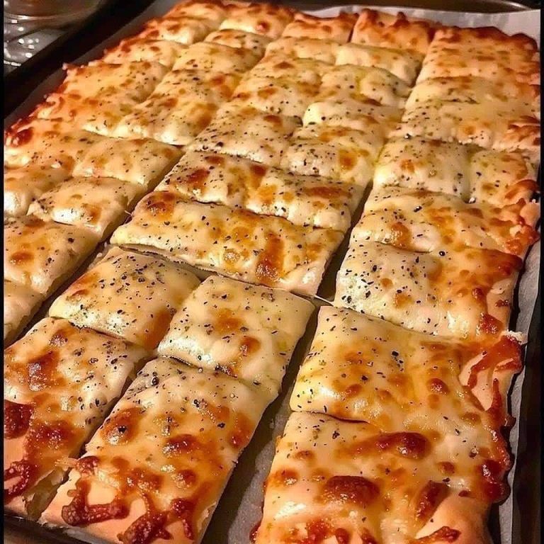 Te paluszki chlebowe z serem i czosnkiem