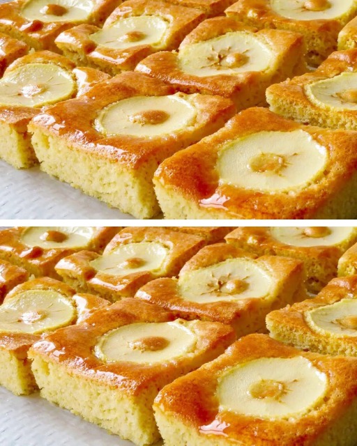Biszkopt jabłkowy krok po kroku bez oleju i masła