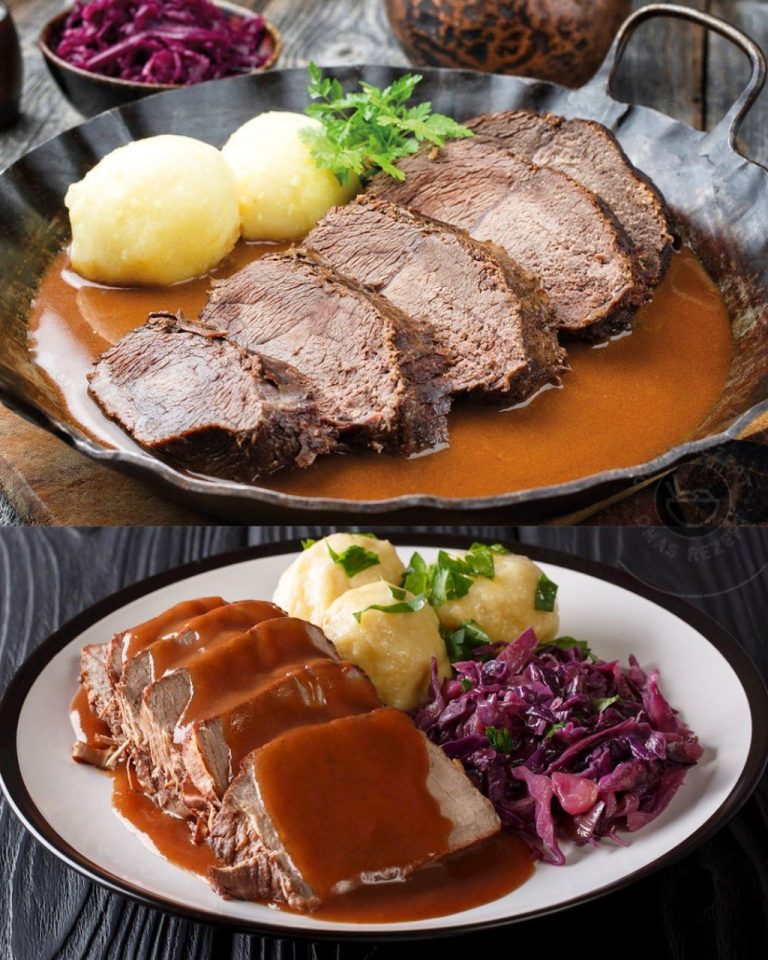 Sauerbraten: Klasyczny Niemiecki Przepis na Marynowaną Wołowinę z Charakterystycznym Smakiem