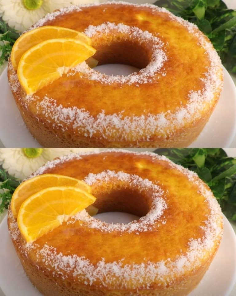 Wyjątkowe ciasto pomarańczowo-kokosowe – połączenie tropikalnych smaków!”