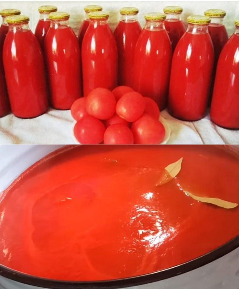 “Tradycyjny Sok Pomidorowy Babci – Naturalny Przepis Bez Sokowirówki