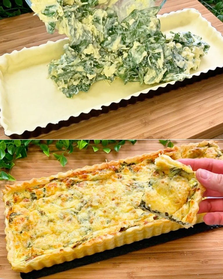 Ciasto z fetą i szpinakiem: przepis na smaczne i szybkie ciasto francuskie