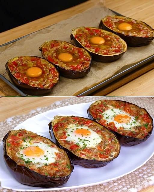 Pieczony Bakłażan z Warzywami i Mozzarellą: Lekka i Smaczna Kolacja w 30 Minut