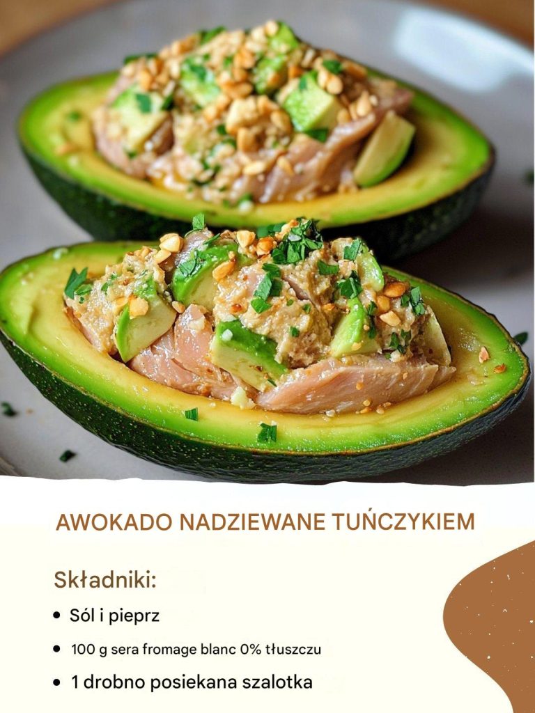 Awokado faszerowane tuńczykiem