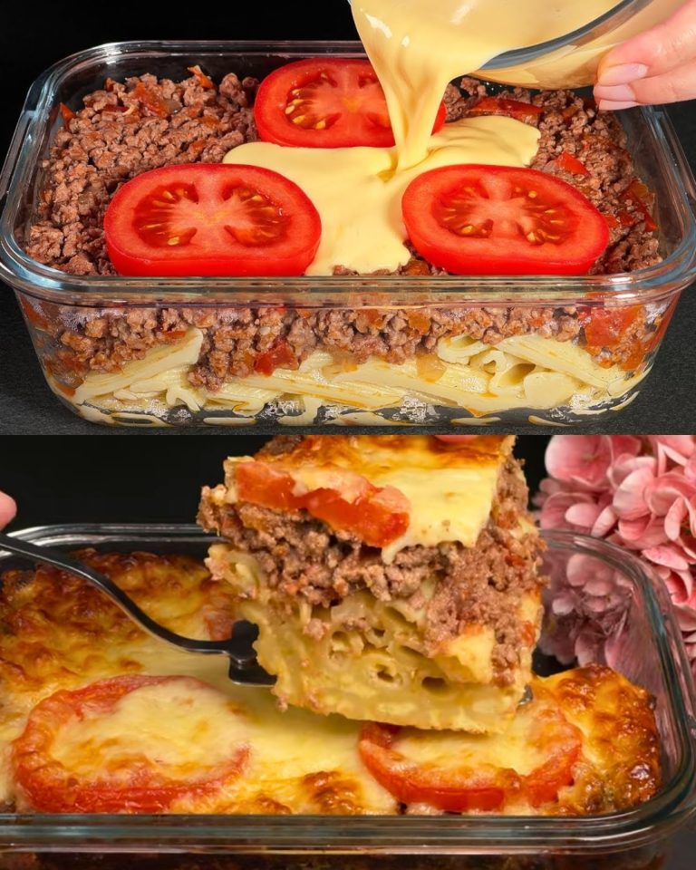 Zapiekane Penne z Wołowiną i Mozzarellą – Aromatyczna Uczta prosto z Piekarnika