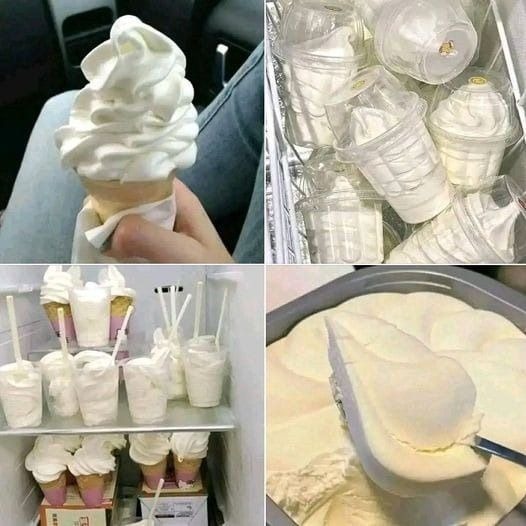 klasyczne lody waniliowe