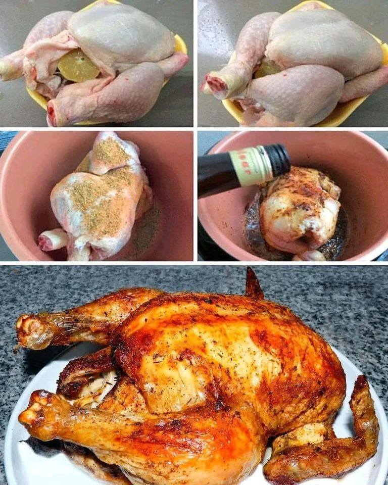 KURCZAK PIECZONY W PIEKARNIKU