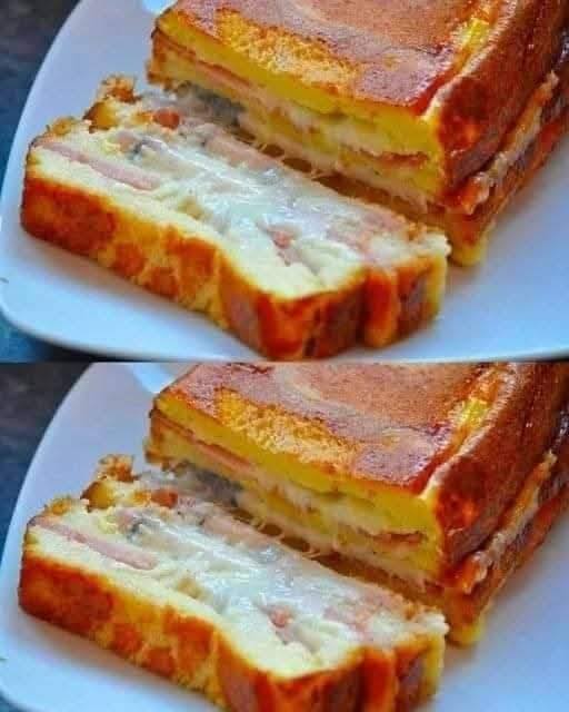 Przepis na ciasto croque z szynką i serem jest naprawdę łatwy.