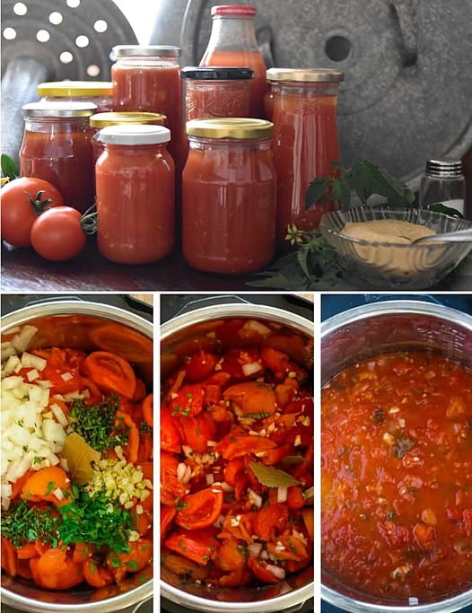 “Najlepszy domowy sos pomidorowy do spaghetti – prosty, aromatyczny i bez konserwantów!