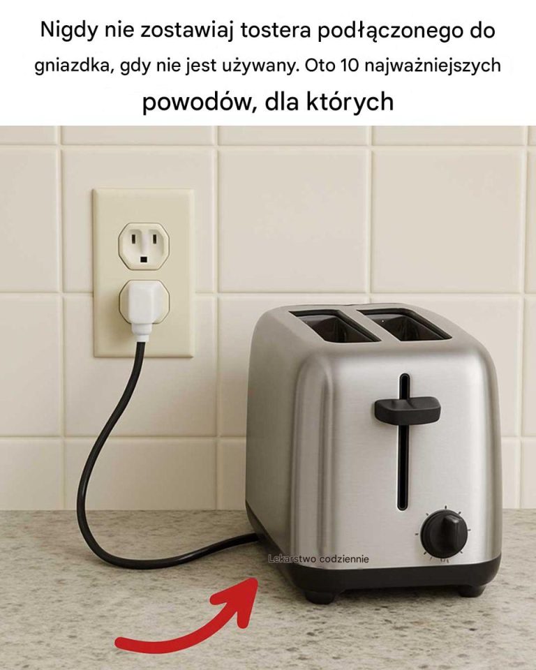 Zanim wyjdziesz z kuchni: 10 powodów, dla których toster powinien być zawsze odłączony od prądu