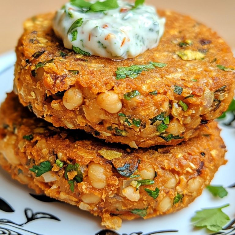 Galettes de lentilles i patate douce