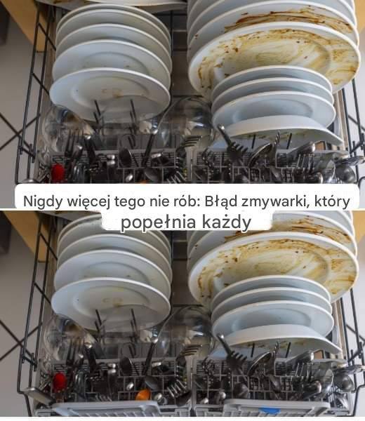 Nigdy więcej tego nie rób: błąd, który każdy popełnia w zmywarce
