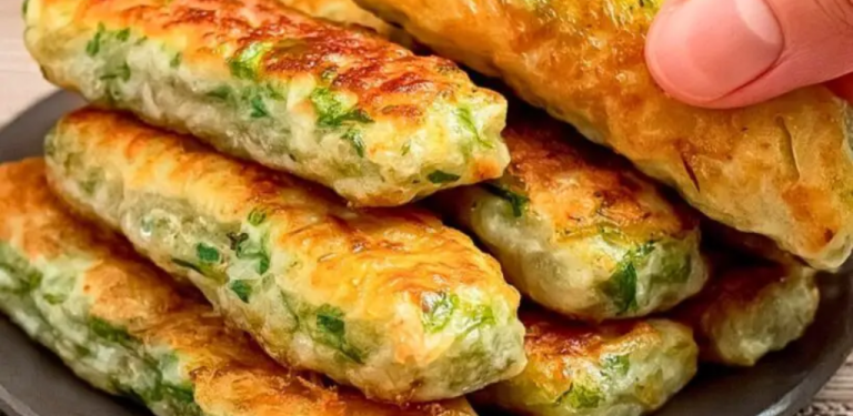 Pieczone roladki warzywne z serem