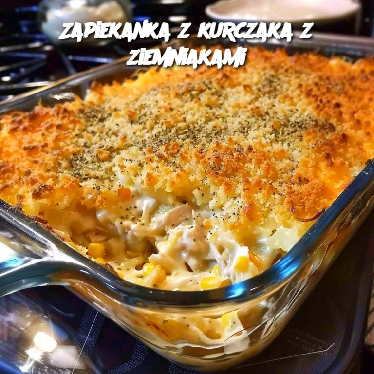 Zapiekanka z kurczaka z ziemniakami