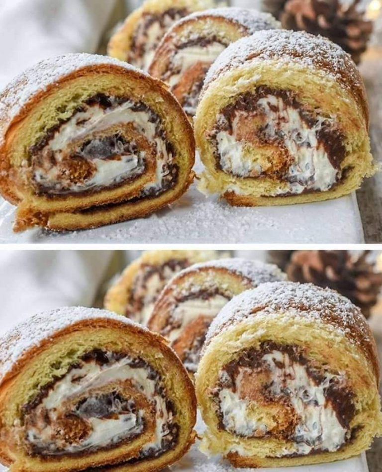 „Pandoro z Nutellą i crème fraîche: Niezwykle puszyste bułki pełne słodkiej przyjemności”