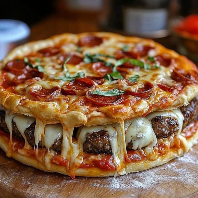 Pizza w Kształcie Burgera: Kulinarne Połączenie, Które Zaskoczy Twoje Zmysły!