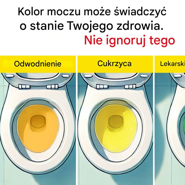 Kolor moczu może być wskaźnikiem stanu Twojego zdrowia