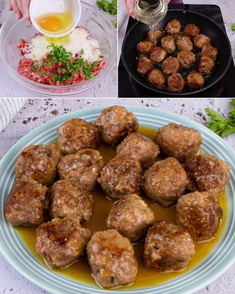 Klopsiki w winie: delikatne i soczyste, wyjątkowe drugie danie!