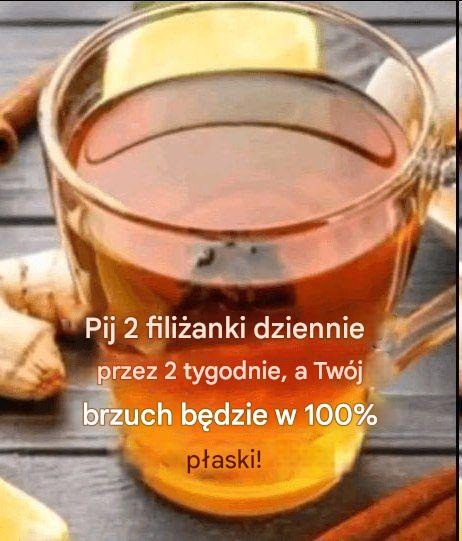 Pij 2 filiżanki dziennie przez 2 tygodnie, a Twój brzuch będzie w 100% płaski