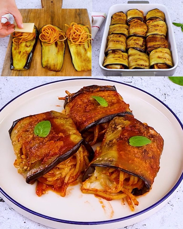 Roladki z bakłażana i spaghetti: przepis na pyszne i oryginalne dania pierwsze