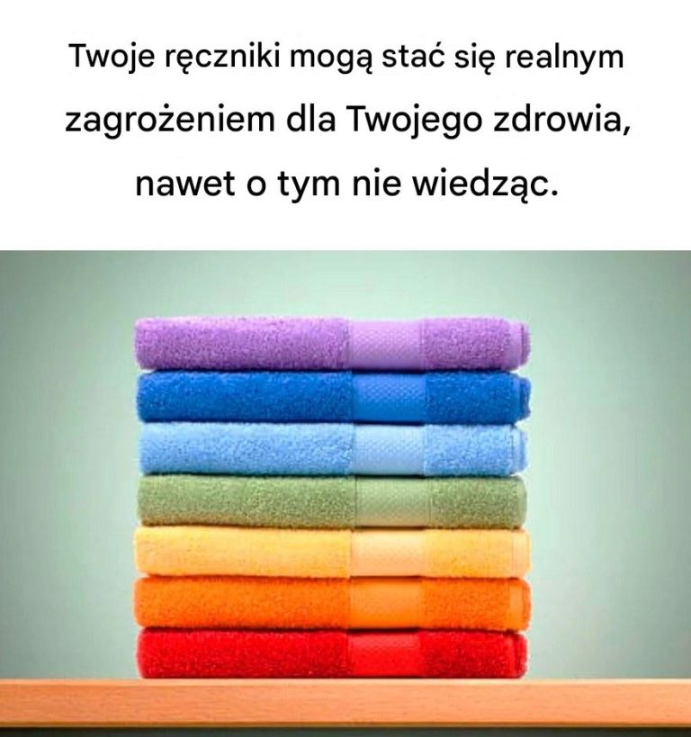 Ukryte Niebezpieczeństwo w Twojej Łazience: Co Ręczniki Mówią o Twoim Zdrowiu