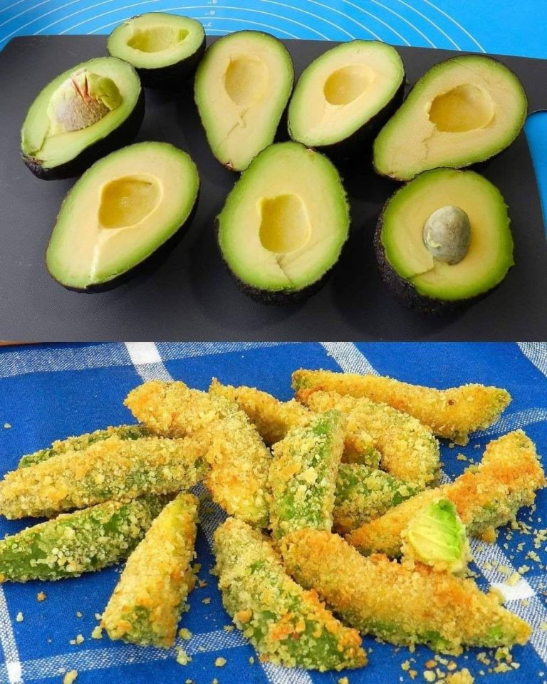 Pieczone frytki z awokado