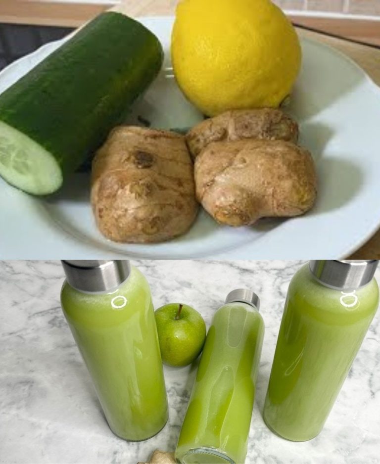 Sok z ogórka, imbiru i limonki: świeży i rewitalizujący napój