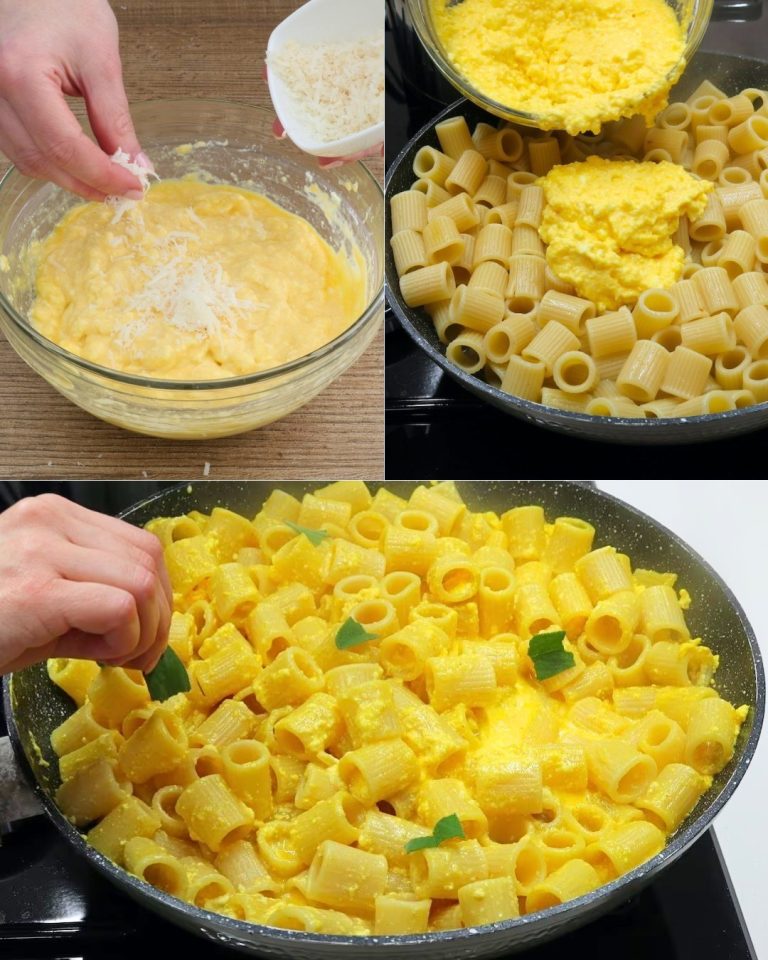 Pasta Mimosa: przepis na drugie danie z okazji Dnia Kobiet