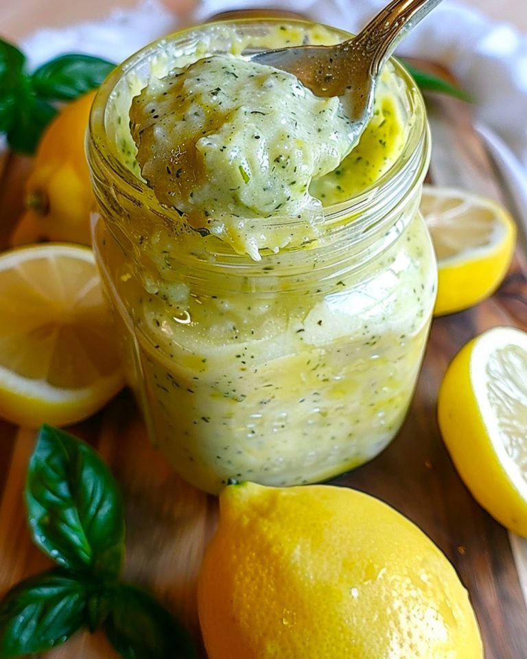 Organiczne Pesto Cytrynowe: Świeży i Pachnący Przepis Do Twoich Dań