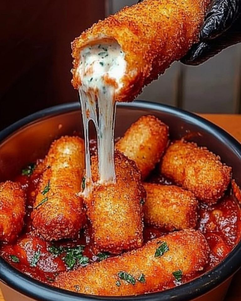 Smażone Bułki Mozzarella Z Sosem Marinara