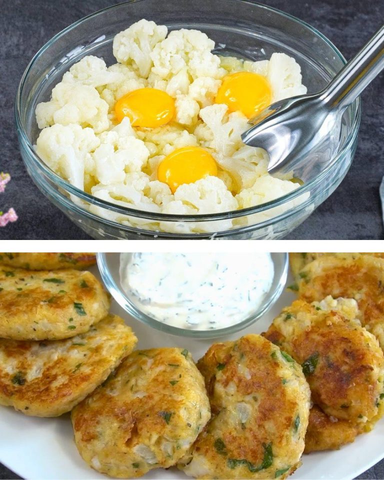 Babcine placki z kalafiora