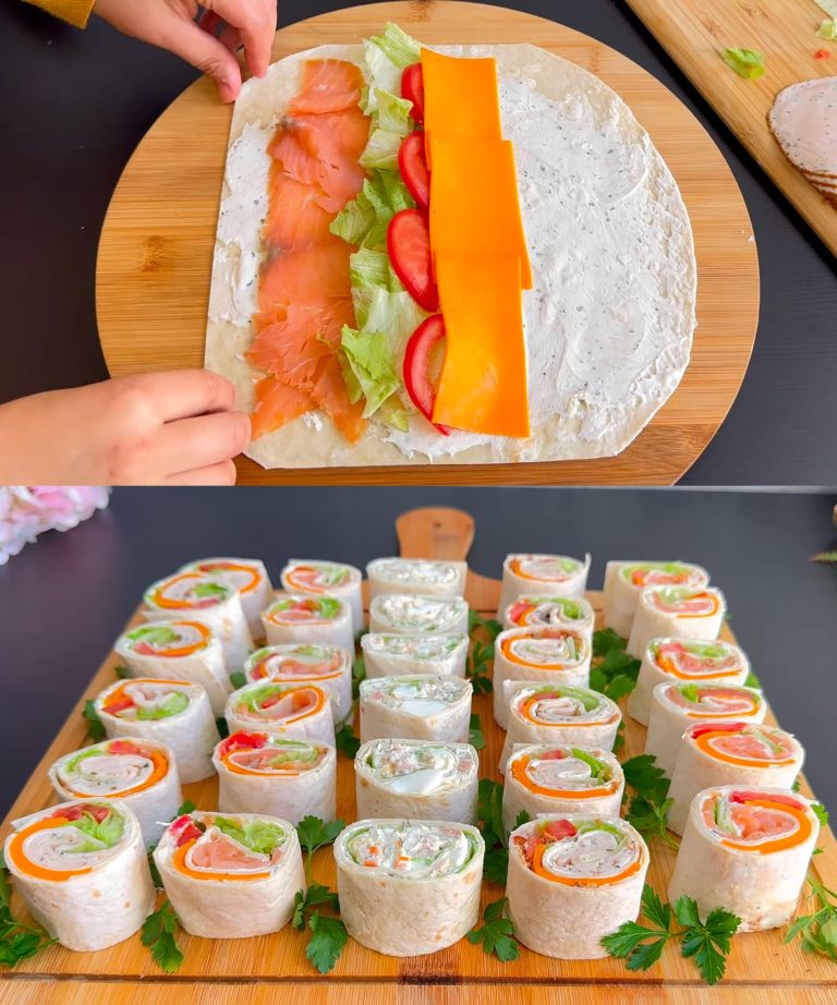 Wrap Express w 5 minut: idealny do aperitifów!