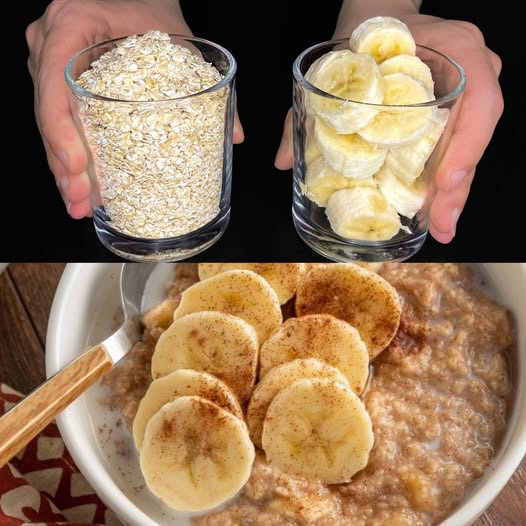 Najlepszy deser owsiano-bananowy! 🍌🥣 Niskokaloryczne i gotowe w 5 minut!