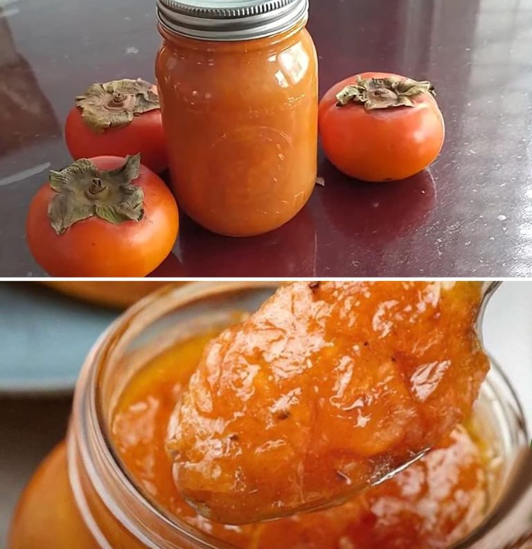 Naturalny Dżem z Kaki Bez Cukru – Prosty, Zdrowy i Pełen Smaku!