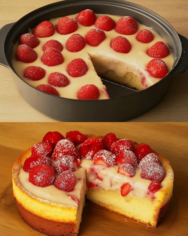 Świeże ciasto truskawkowo-puszyste