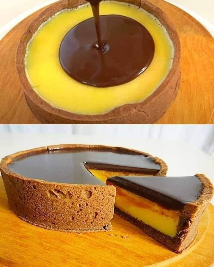 CIASTO CZEKOLADOWE I FLAN