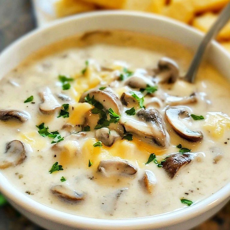 Zupa Serowa Z Pieczarkami – Aksamitna Rozkosz Smaku