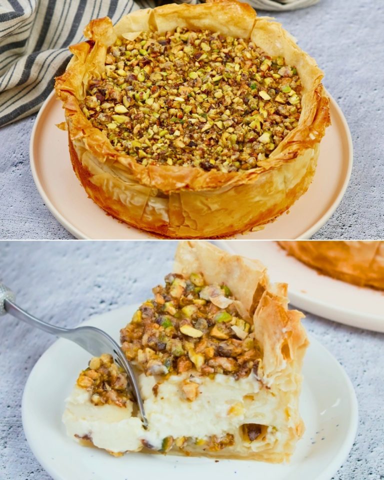 Baklawa z sernikiem: kremowy i kuszący turecki deser!