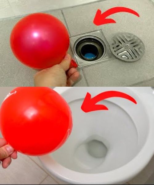 Zatkany odpływ prysznica? Zaskakujące rozwiązanie z użyciem balonu!”