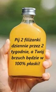 Płaski brzuch w 2 tygodnie dzięki temu przepisowi na napój detoksykujący