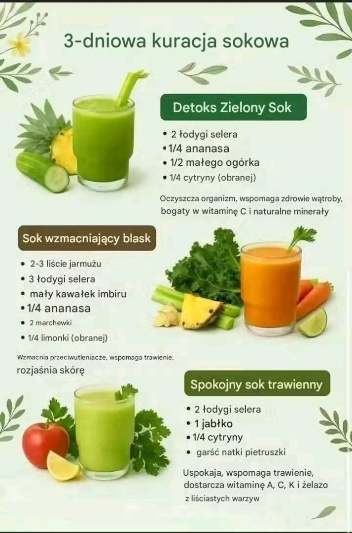 3-dniowy sok oczyszczający