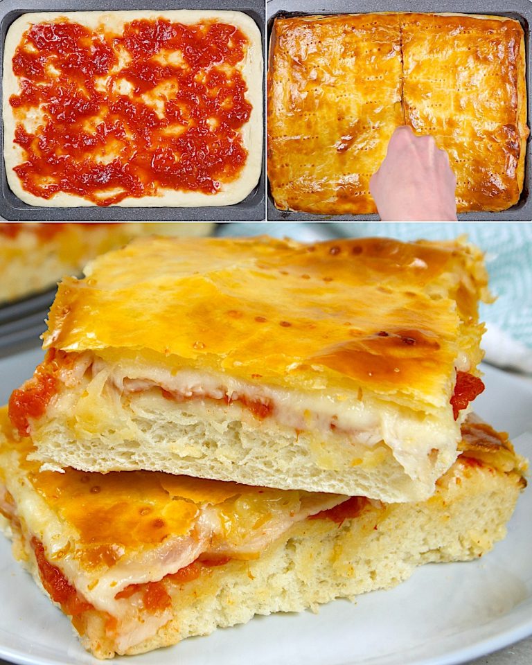 Pizza parafialna robiona w domu