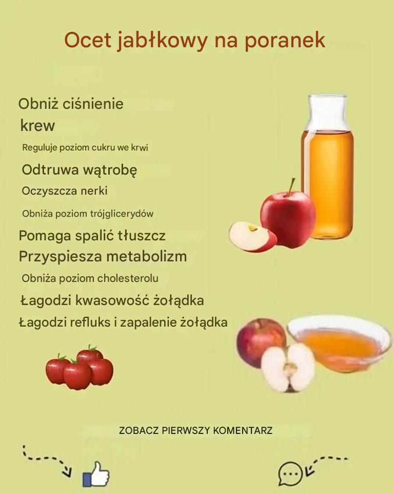 Ocet jabłkowy na pusty żołądek: naturalny środek, który odmieni Twoje codzienne samopoczucie