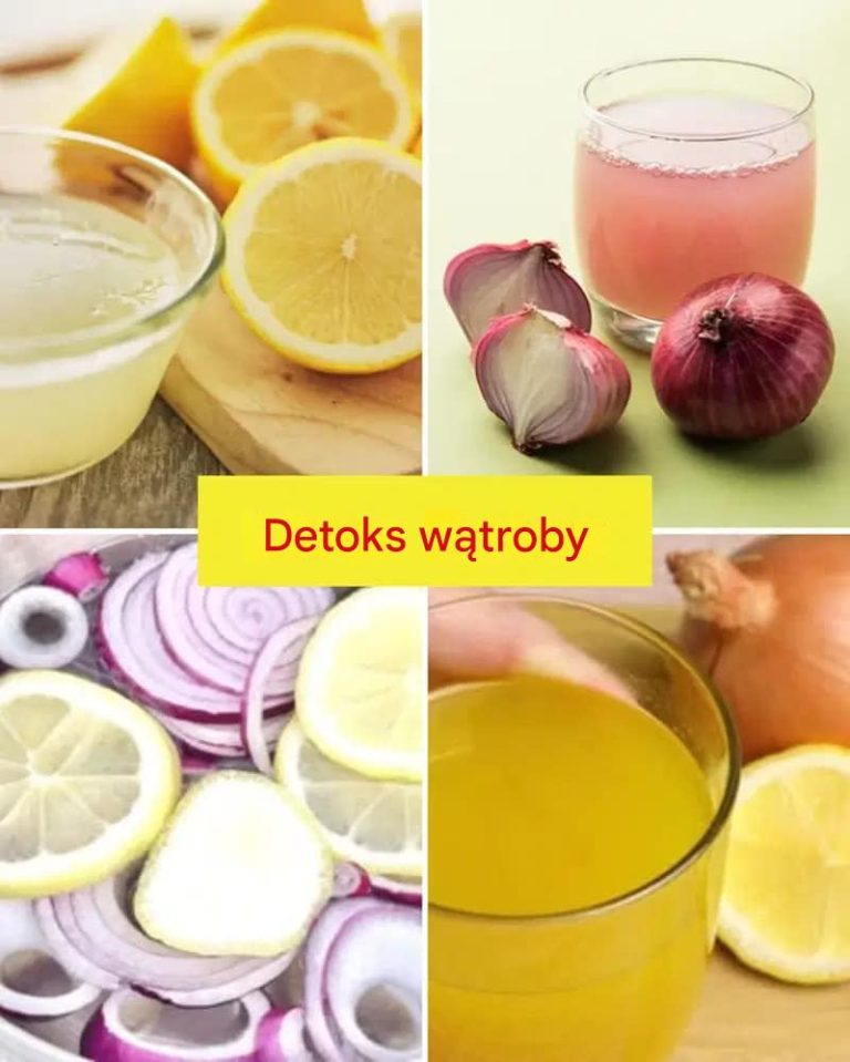 Detoks wątroby! Cały brud wyjdzie z twojego ciała dzięki cytrynie i cebuli