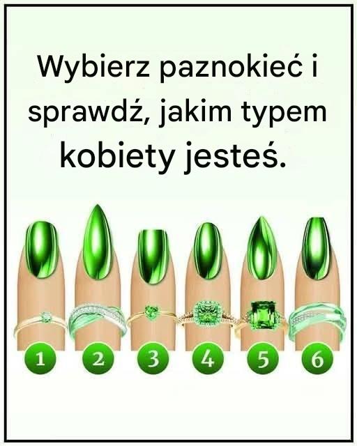 WYBIERZ PIERŚCIONEK, A JA ZDEJMĘ CI BARDZO INTERESUJĄCY SEKRET, KTÓRY ODZWIERCIEDLAJĄ TWOJĄ OSOBOWOŚĆ. Skomentuj numer pierścionka.