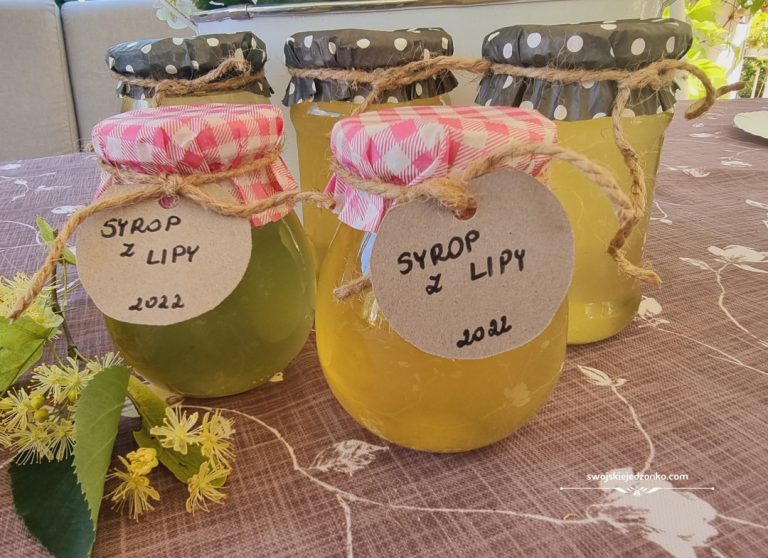 Syrop z kwiatów lipy na zimę