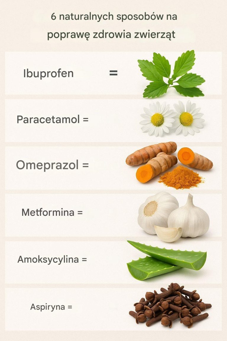 6 naturalnych ziół, które poprawią Twoje zdrowie