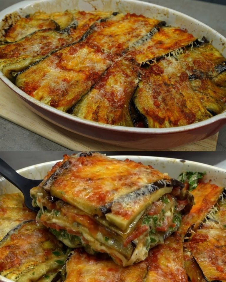 Pyszne danie wegetariańskie można przygotować za pomocą tego prostego przepisu na lasagne z bakłażana