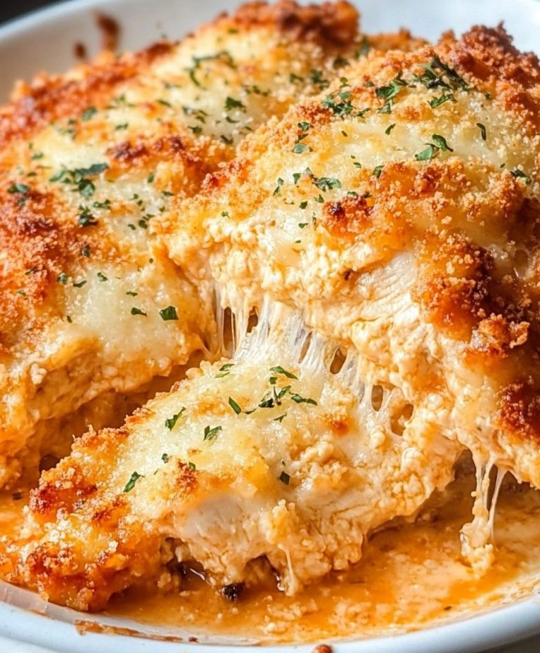 Zapiekanka z kurczakiem i parmezanem