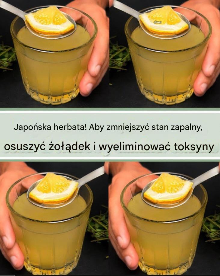 Japońska herbata imbirowo-cynamonowa na wzdęcia brzucha